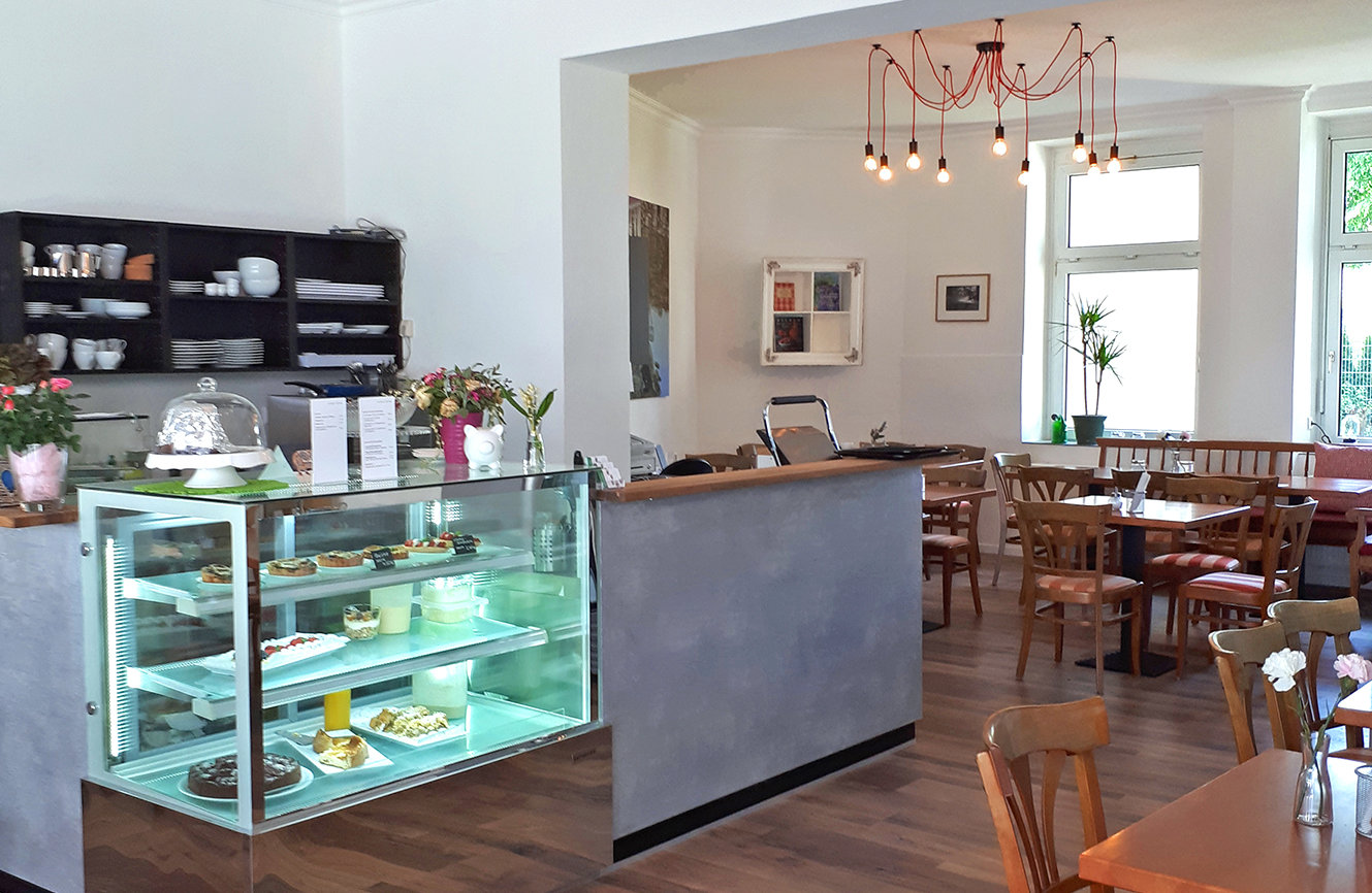 Ricardas Tarterie Düsseldorf, Innenansicht Café